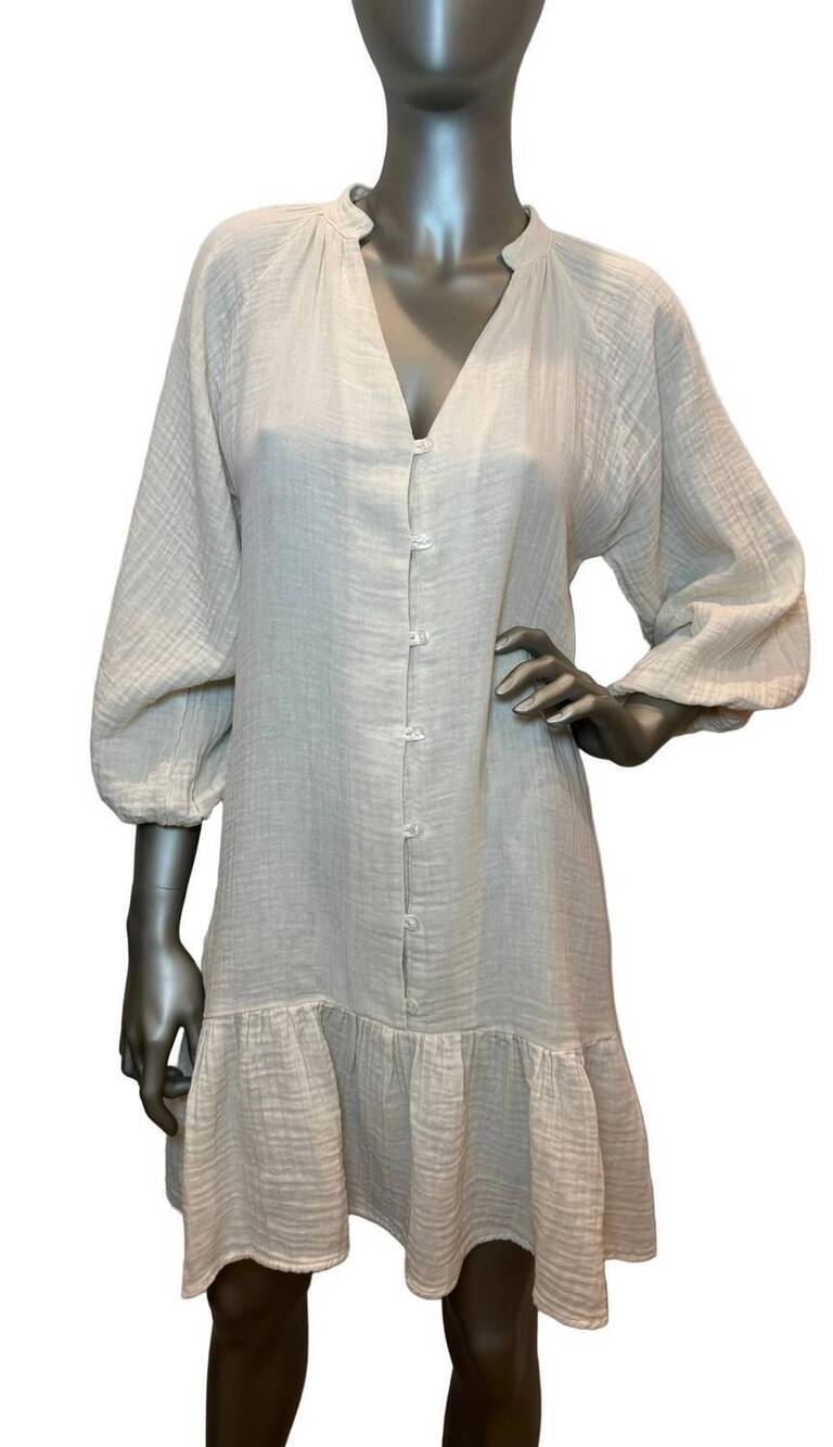 NEW STARKX women's alice mini dress in oatmeal